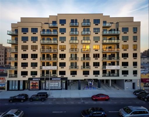 Exterior, Facade, Condo Building