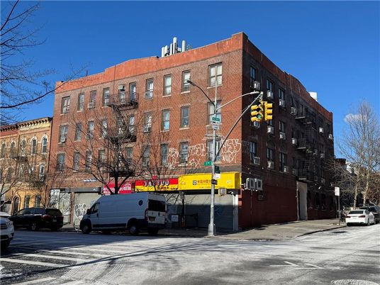 Exterior, Facade, Brick Facade, Condo Building