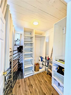 Interior, Recessed Lighting, Walk-in Closets, Wood Texture Flooring
