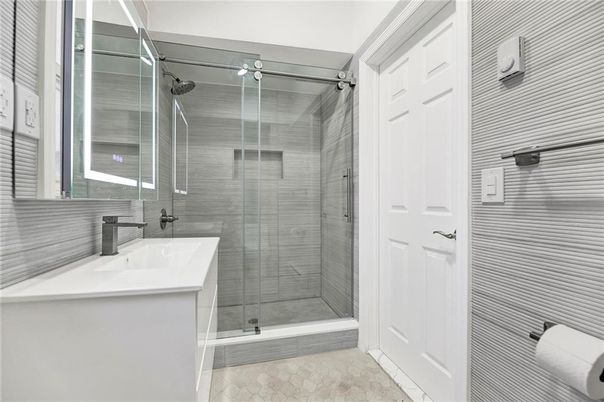 Bathroom, Glass Shower, Interior
