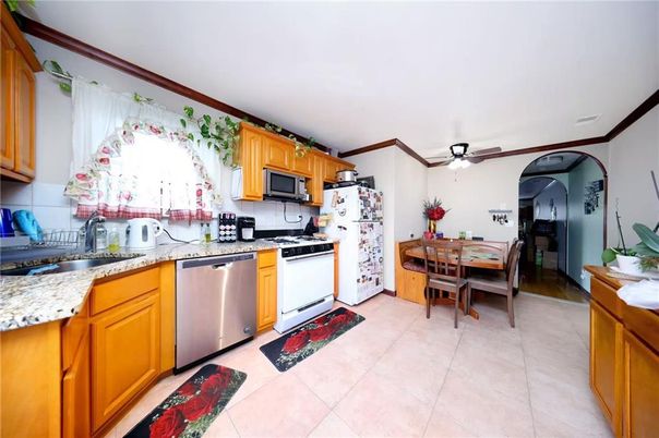Dining room, Interior, Kitchen