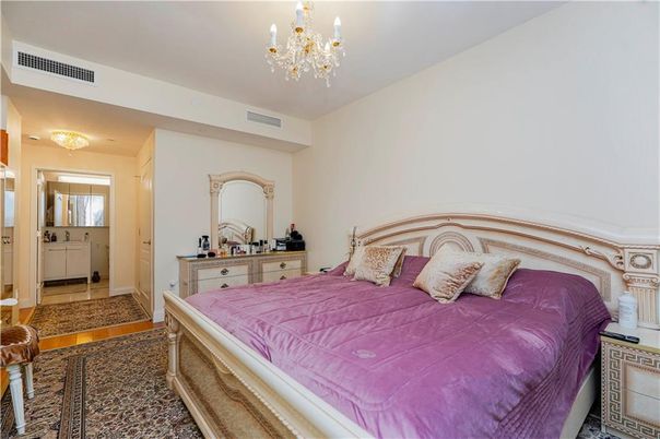 Bedroom, Chandelier, Interior, Wood Texture Flooring