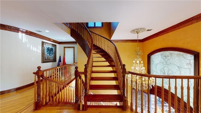 Chandelier, Interior, Recessed Lighting, Wood Texture Flooring