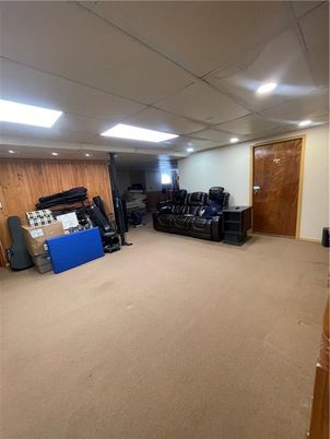Fitness Equipment, Interior, Recessed Lighting, Wooden Walls