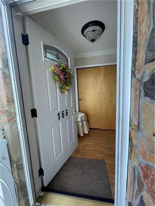 Interior, Stone Walls, Wood Texture Flooring