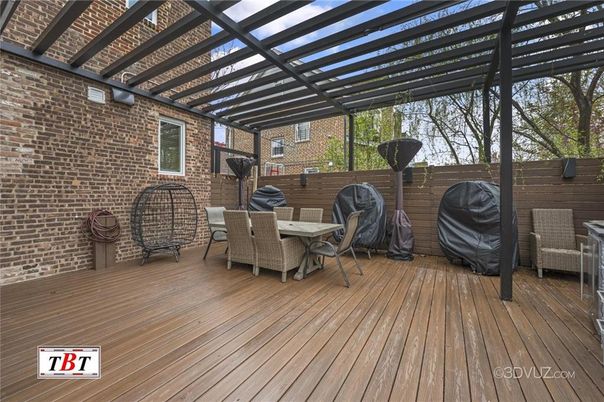 Exterior, Wood Texture Flooring