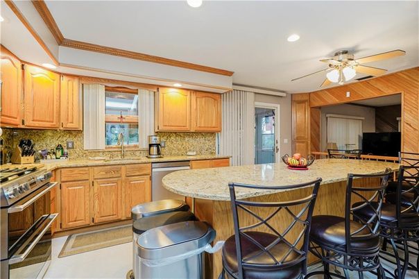 Interior, Kitchen, Recessed Lighting, Stainless Steel Appliances