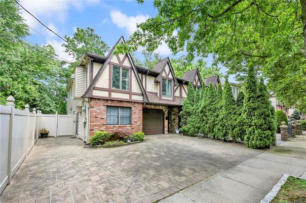 Exterior, Facade, Brick Facade, Tudor Revival