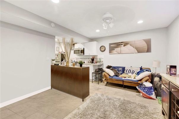 Interior, Kitchen, Living room, Recessed Lighting, Stainless Steel Appliances