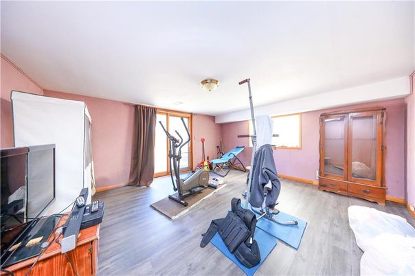 Fitness Equipment, Interior, Wood Texture Flooring