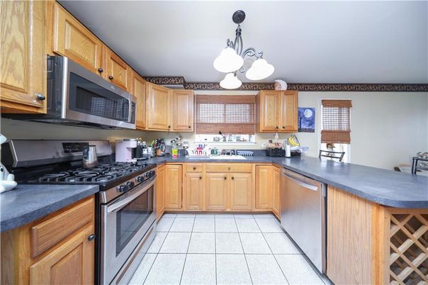 Interior, Kitchen, Stainless Steel Appliances