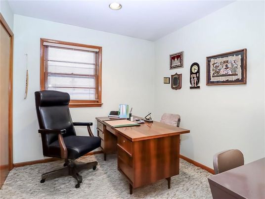 Home Office, Interior, Recessed Lighting
