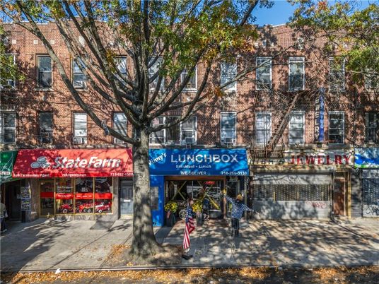 Exterior, Facade, Brick Facade, None