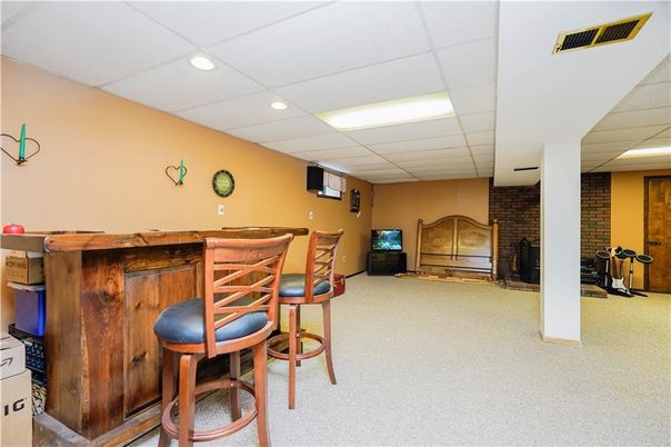 Interior, Recessed Lighting, Stone Walls