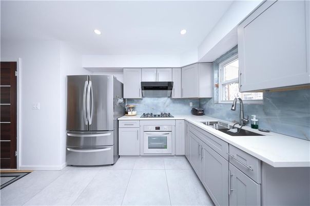 Interior, Kitchen, Recessed Lighting, Stainless Steel Appliances