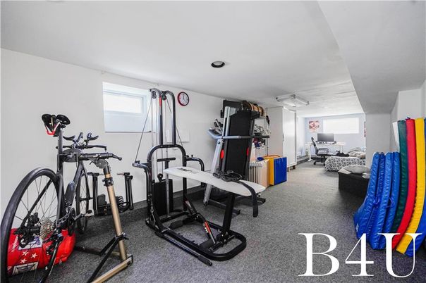 Fitness Equipment, Interior, Recessed Lighting