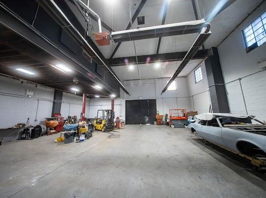 Garage, Interior, Recessed Lighting