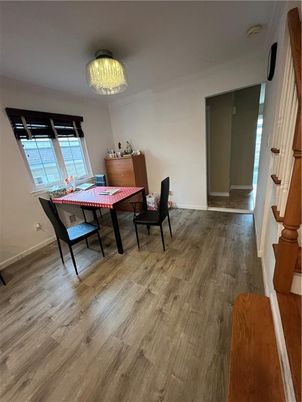 Dining room, Interior, Wood Texture Flooring