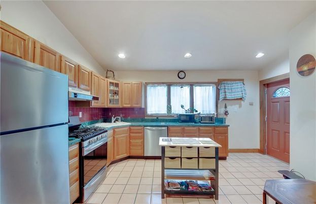 Interior, Kitchen, Recessed Lighting, Stainless Steel Appliances