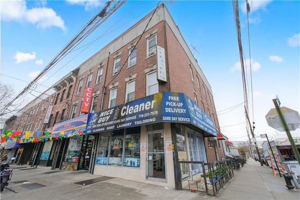 Exterior, Facade, Brick Facade, Condo Building