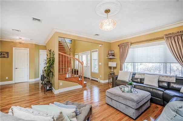 Chandelier, Interior, Living room, Wood Texture Flooring