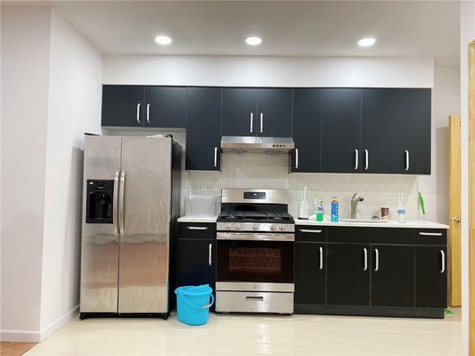 Interior, Kitchen, Recessed Lighting, Stainless Steel Appliances