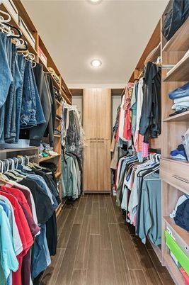 Interior, Recessed Lighting, Walk-in Closets, Wood Texture Flooring