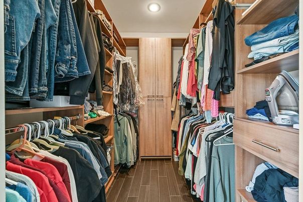Interior, Recessed Lighting, Walk-in Closets, Wood Texture Flooring