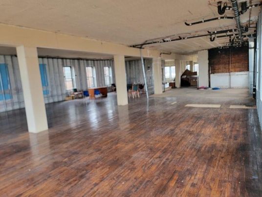 Garage, Interior, Wood Texture Flooring