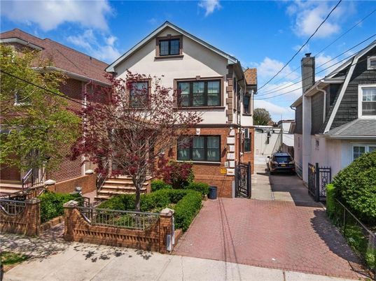 Exterior, Facade, Brick Facade, Tudor Revival