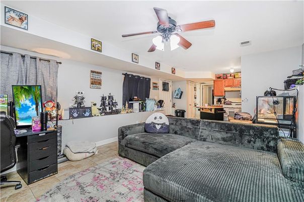 Interior, Kitchen, Living room