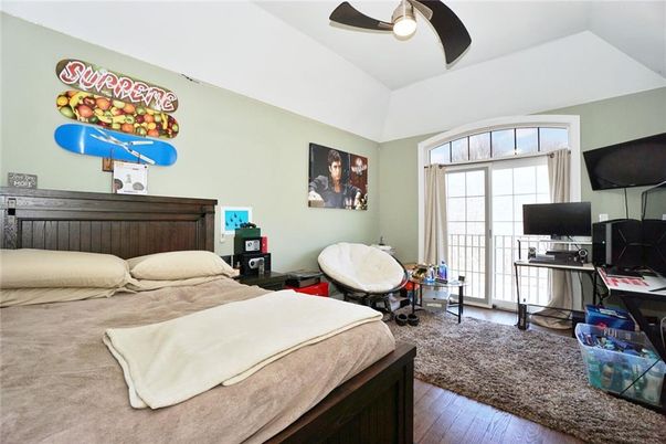 Bedroom, Home Office, Interior, Wood Texture Flooring