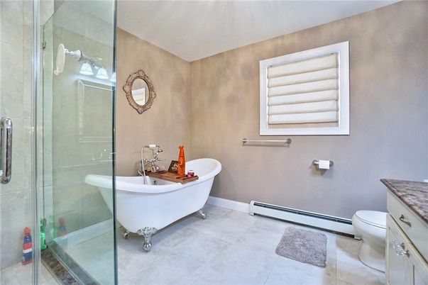 Bathroom, Free Standing Baths, Glass Shower, Interior