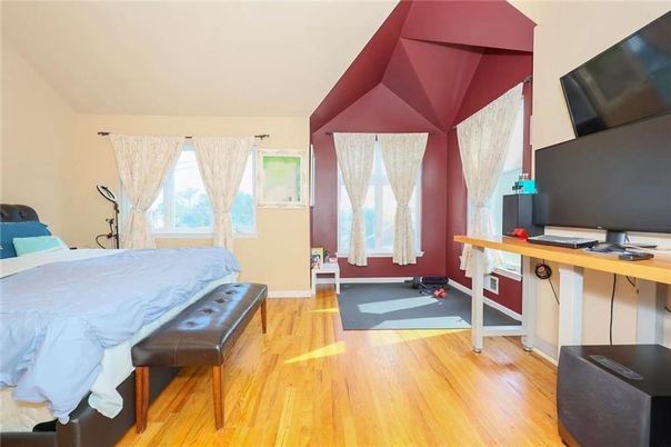 Bedroom, Home Office, Interior, Wood Texture Flooring