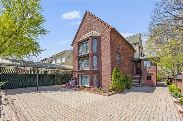 Exterior, Facade, Brick Facade, Tudor Revival