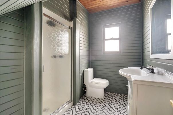 Bathroom, Interior, Wooden Ceilings