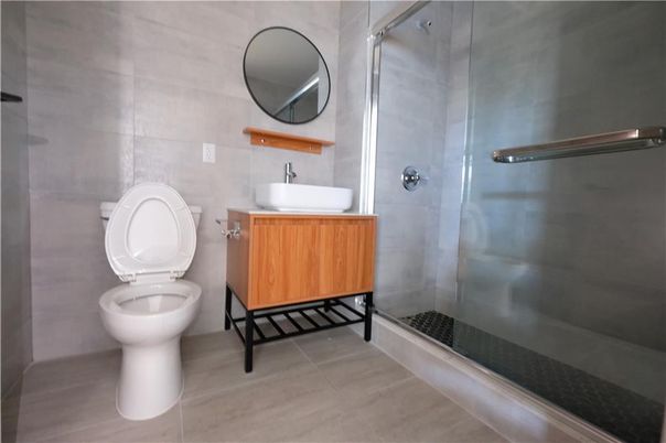 Bathroom, Glass Shower, Interior