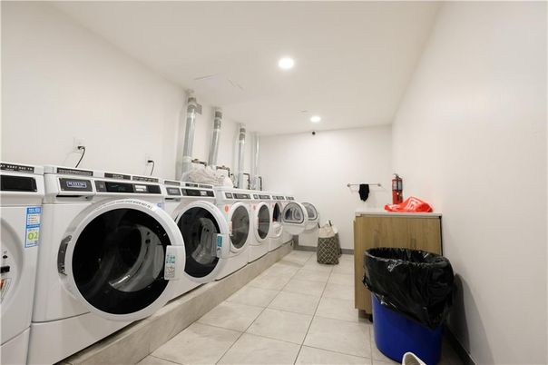 Interior, Recessed Lighting, Washer