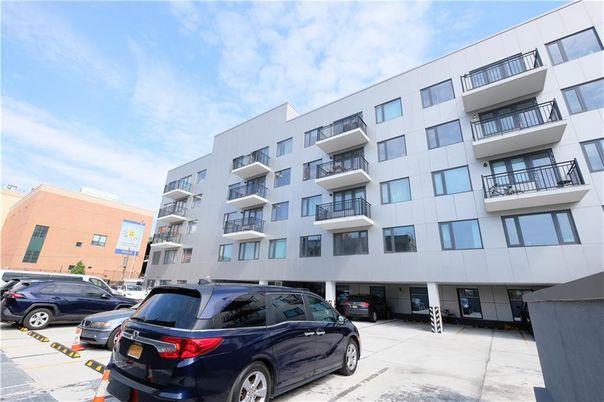 Exterior, Facade, Condo Building