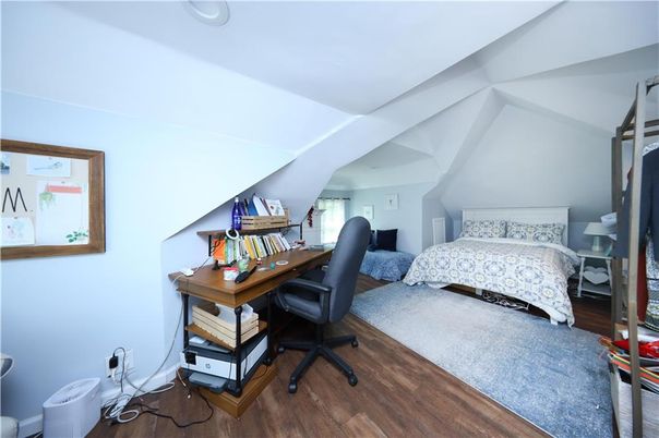 Bedroom, Home Office, Interior, Wood Texture Flooring