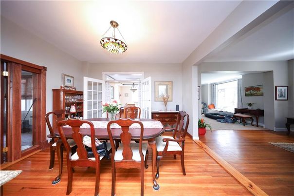 Dining room, Interior, Wood Texture Flooring