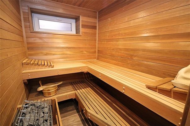 Interior, Sauna Room