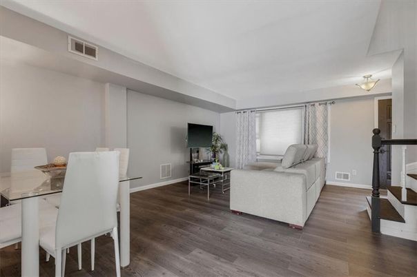 Dining room, Interior, Living room, Wood Texture Flooring