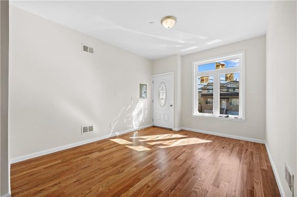 Empty room, Interior, Wood Texture Flooring