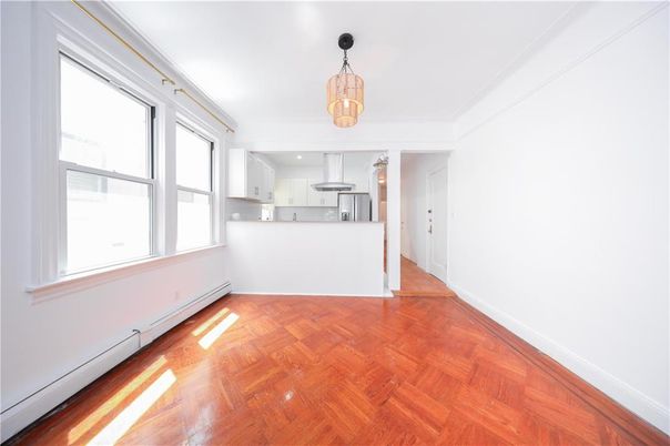 Interior, Kitchen, Pendant Lights, Stainless Steel Appliances, Wood Texture Flooring