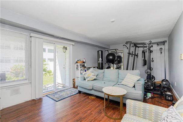 Fitness Equipment, Interior, Living room, Wood Texture Flooring