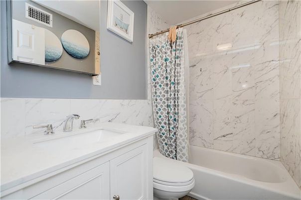 Bathroom, Interior, Marble Walls