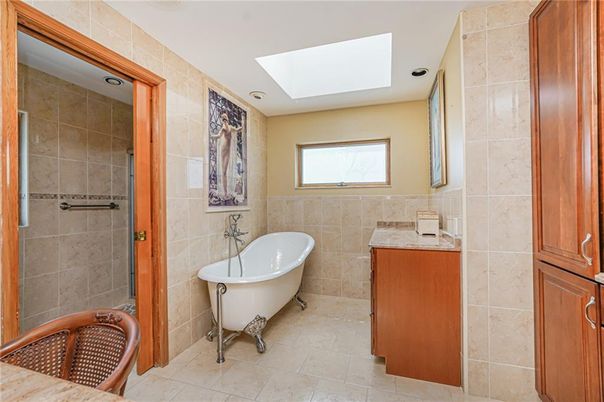 Bathroom, Free Standing Baths, Interior, Recessed Lighting