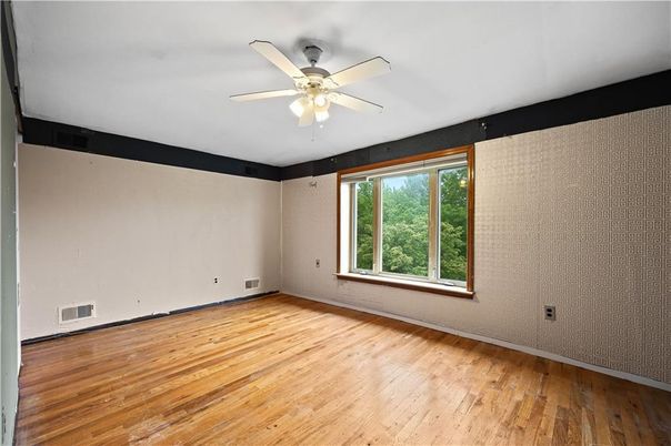 Empty room, Interior, Wood Texture Flooring