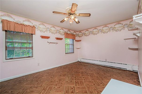 Empty room, Interior, Wood Texture Flooring